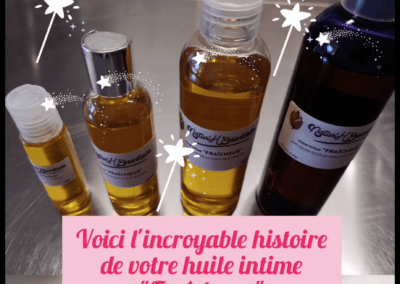 Secret de labo: huile intime fraîcheur