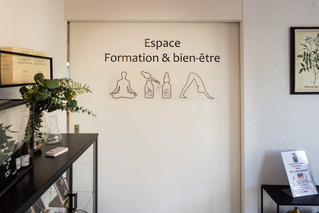 Espace Formations & Bien-être, laboratoire et boutique à St-Sulpice: Inauguration